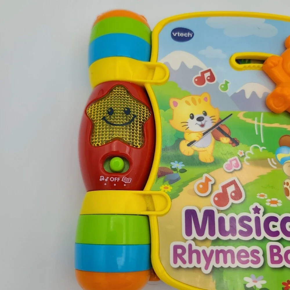 VTech Baby Toys Musical Rhymes Book Learning Educational Works